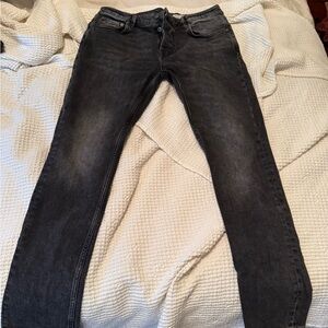 All Saints Charcoal Denim Pants